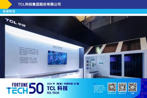 TCL科技入榜2024年《財富》中國科技50強，以自主創新引領科技發展